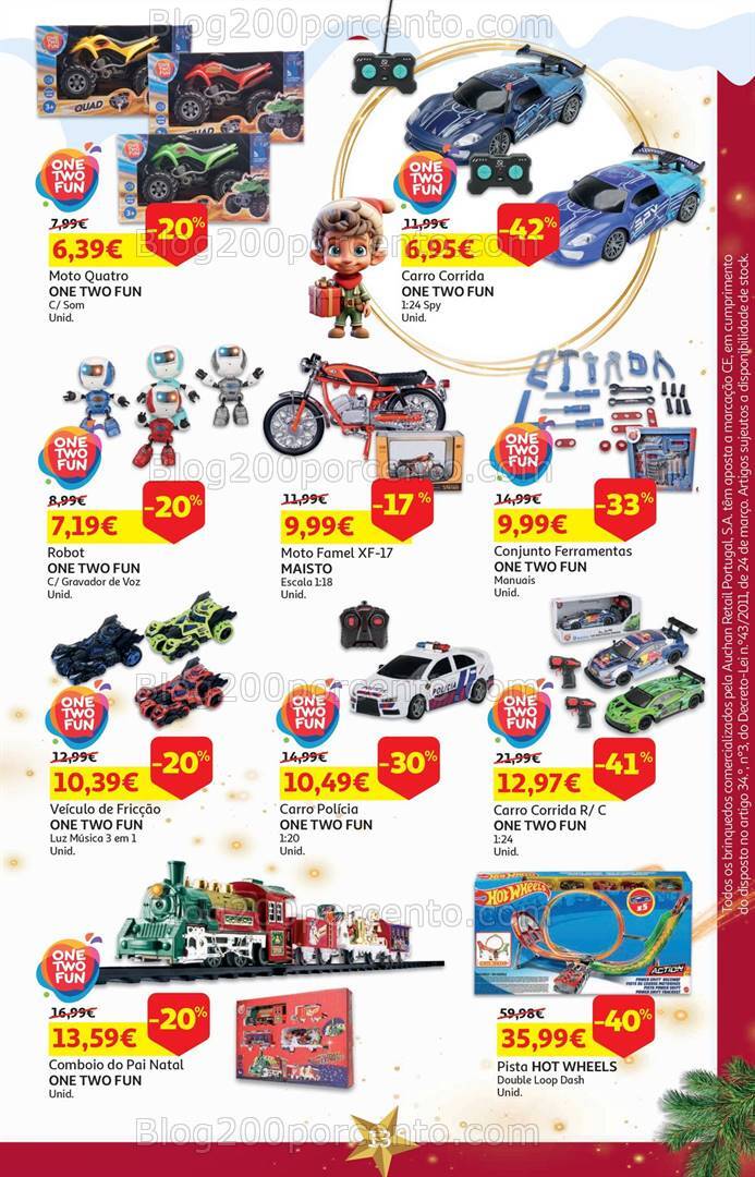 Antevisão Folheto AUCHAN Bazar Promoções de 1 a 18 novembro