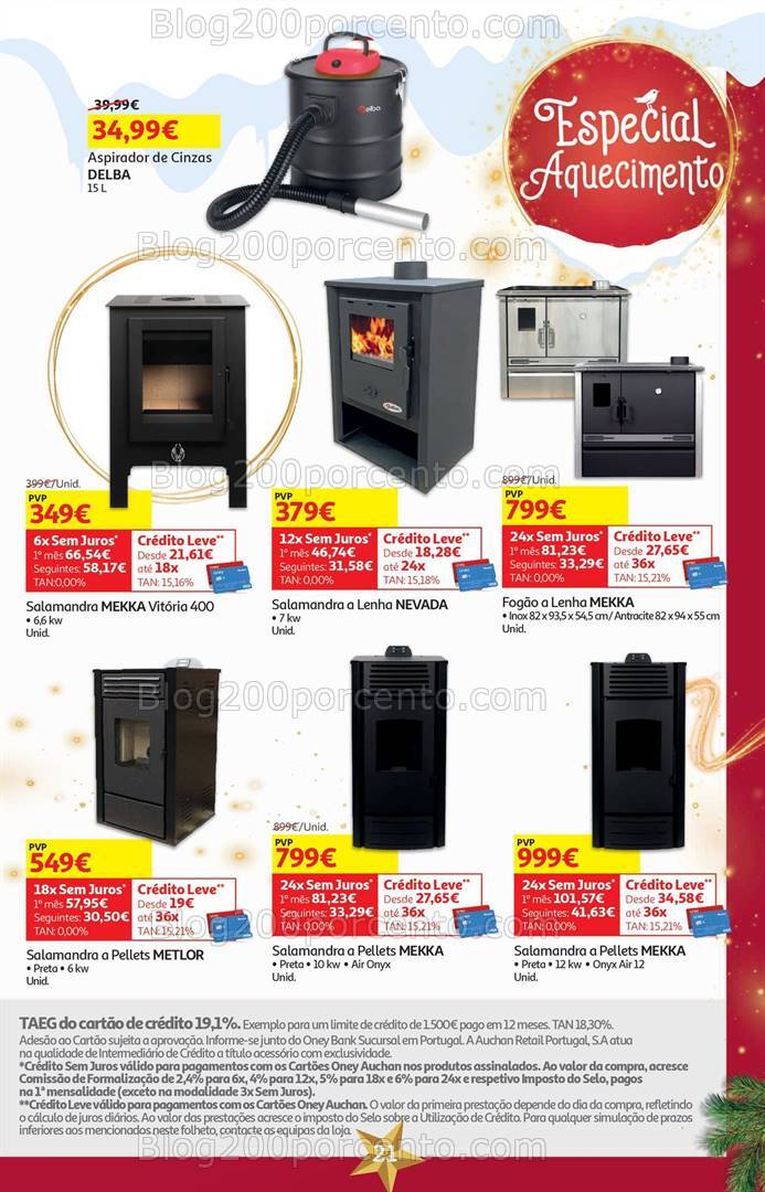 Antevisão Folheto AUCHAN Bazar Promoções de 1 a 18 novembro