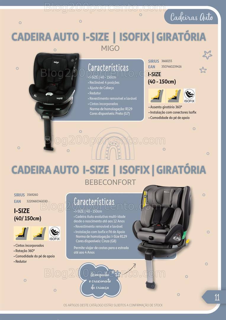 Antevisão Catálogo AUCHAN Puericultura até 31 dezembro 2024