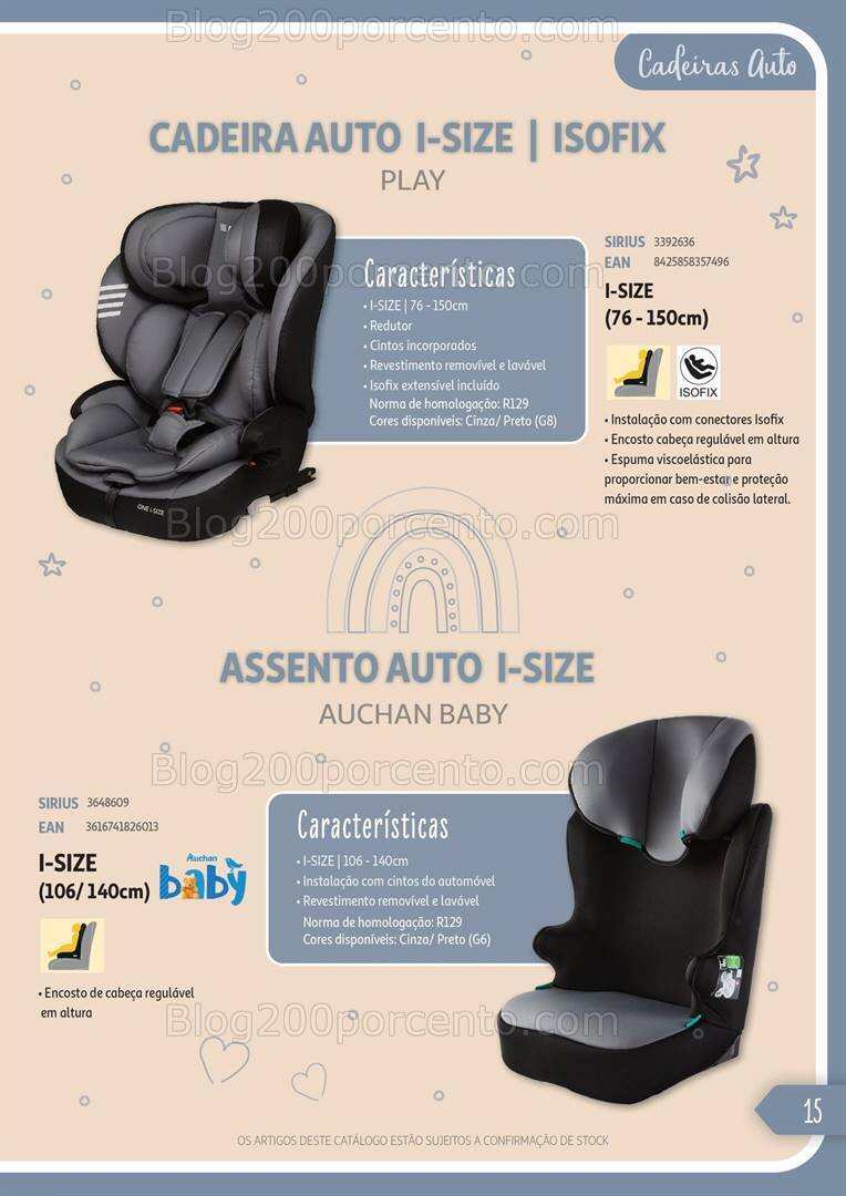 Antevisão Catálogo AUCHAN Puericultura até 31 dezembro 2024