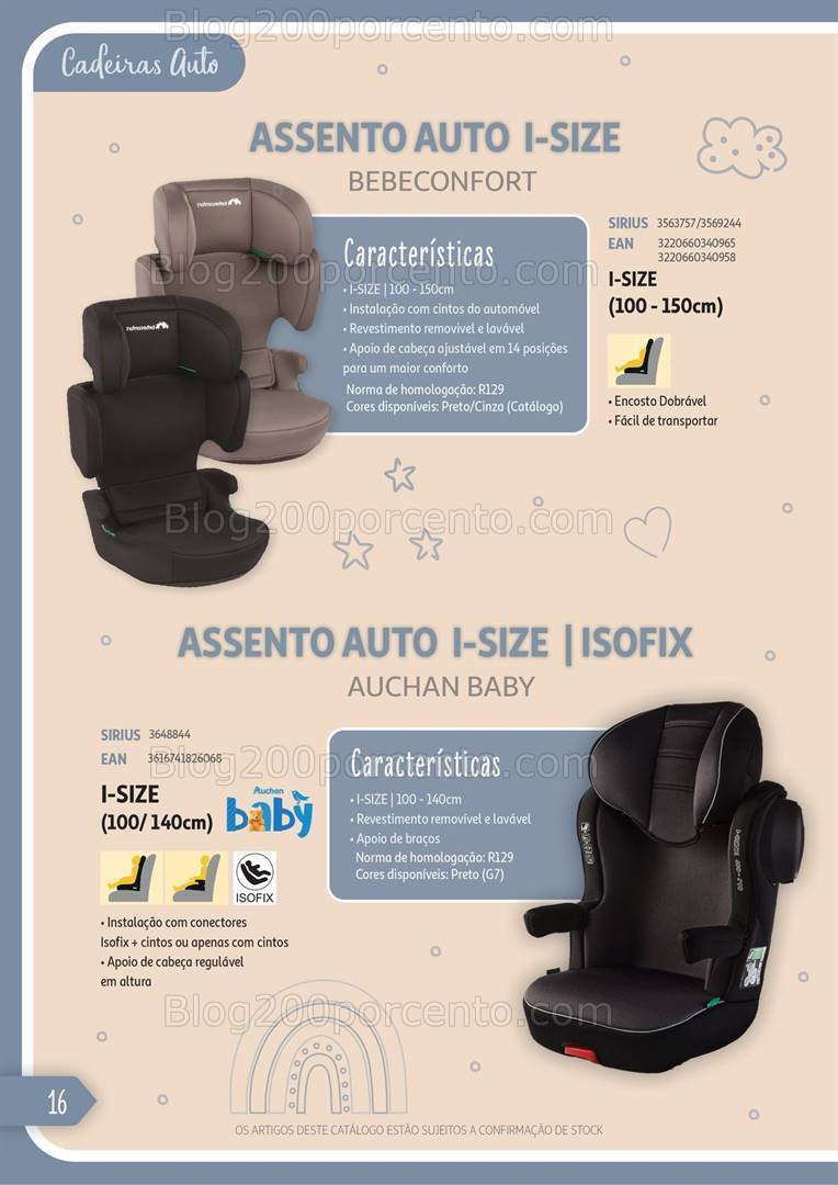 Antevisão Catálogo AUCHAN Puericultura até 31 dezembro 2024