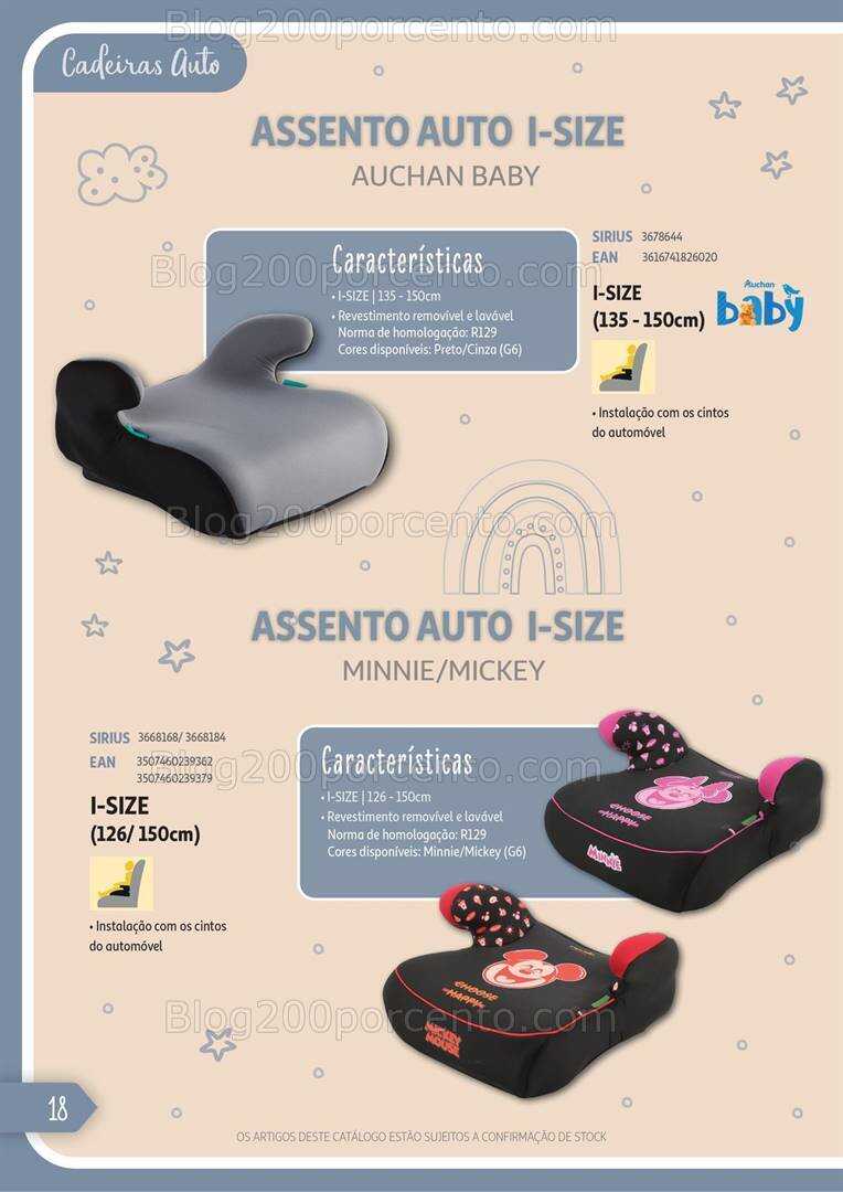 Antevisão Catálogo AUCHAN Puericultura até 31 dezembro 2024