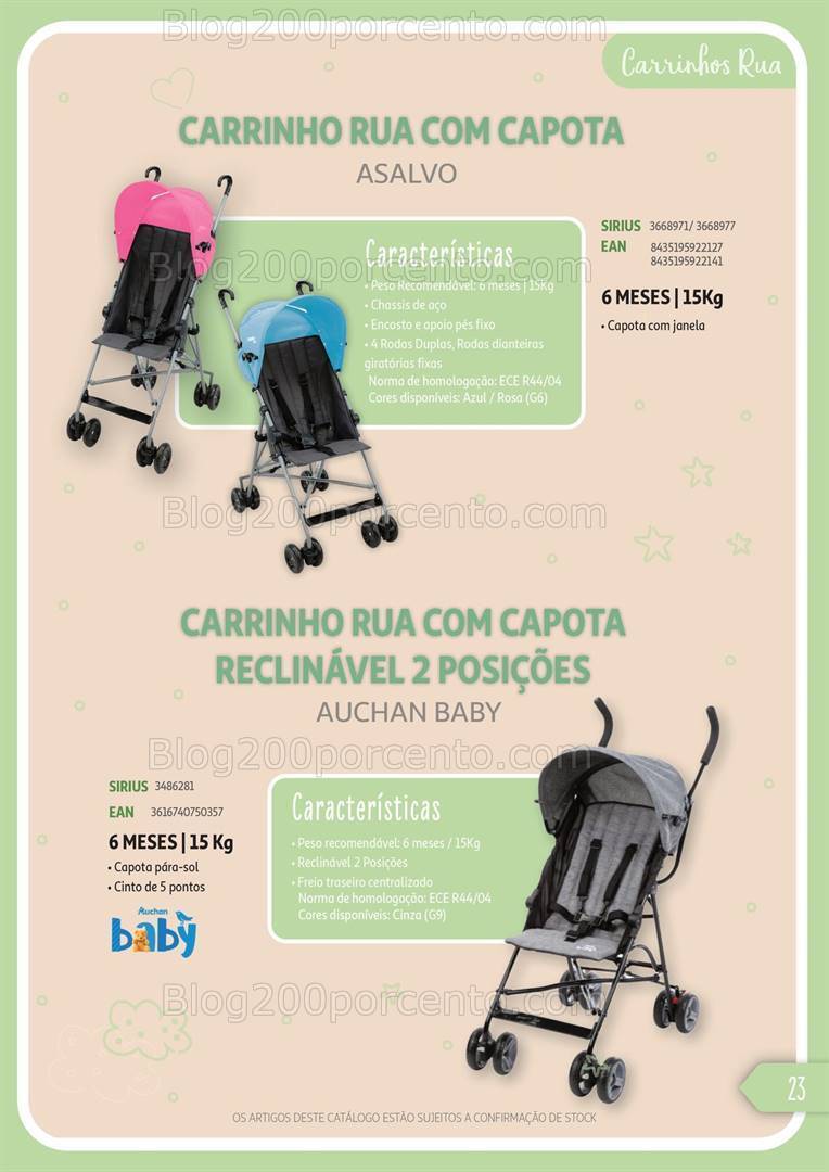 Antevisão Catálogo AUCHAN Puericultura até 31 dezembro 2024