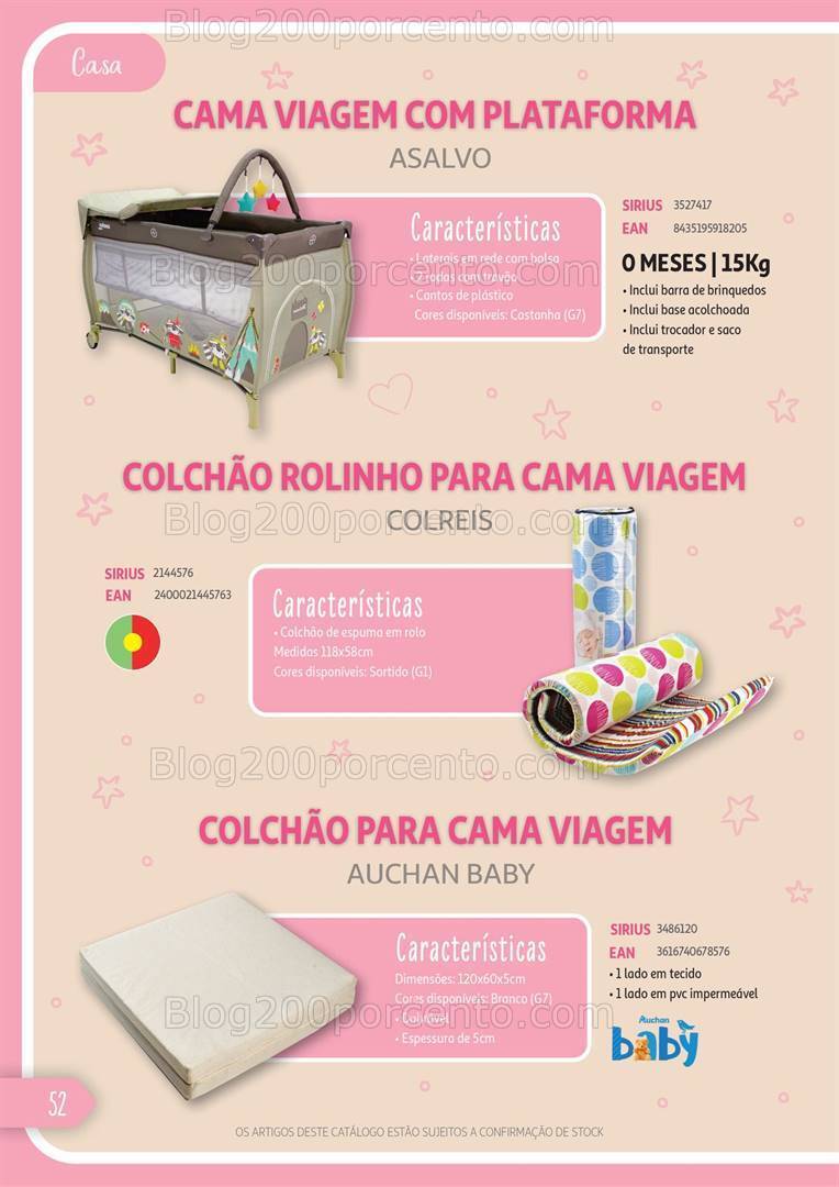 Antevisão Catálogo AUCHAN Puericultura até 31 dezembro 2024