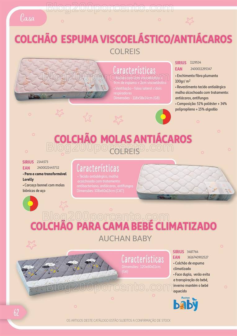 Antevisão Catálogo AUCHAN Puericultura até 31 dezembro 2024