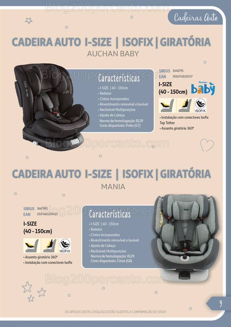 Antevisão Catálogo AUCHAN Puericultura até 31 dezembro 2024