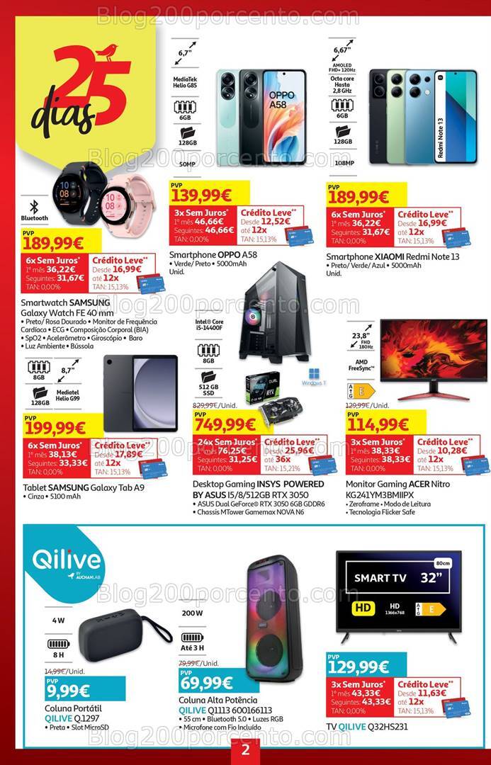 Antevisão Folheto AUCHAN Promoções de 4 a 28 outubro