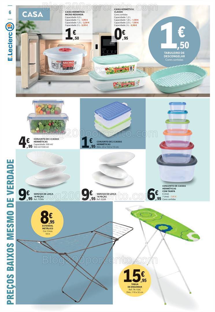Antevisão Folheto E-LECLERC Bazar Promoções de 23 novembro a 6 dezembro