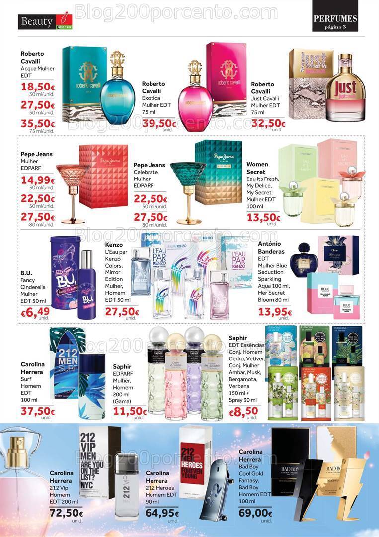 Antevisão Folheto BEAUTY STORES Promoções de 12 outubro a 11 novembro