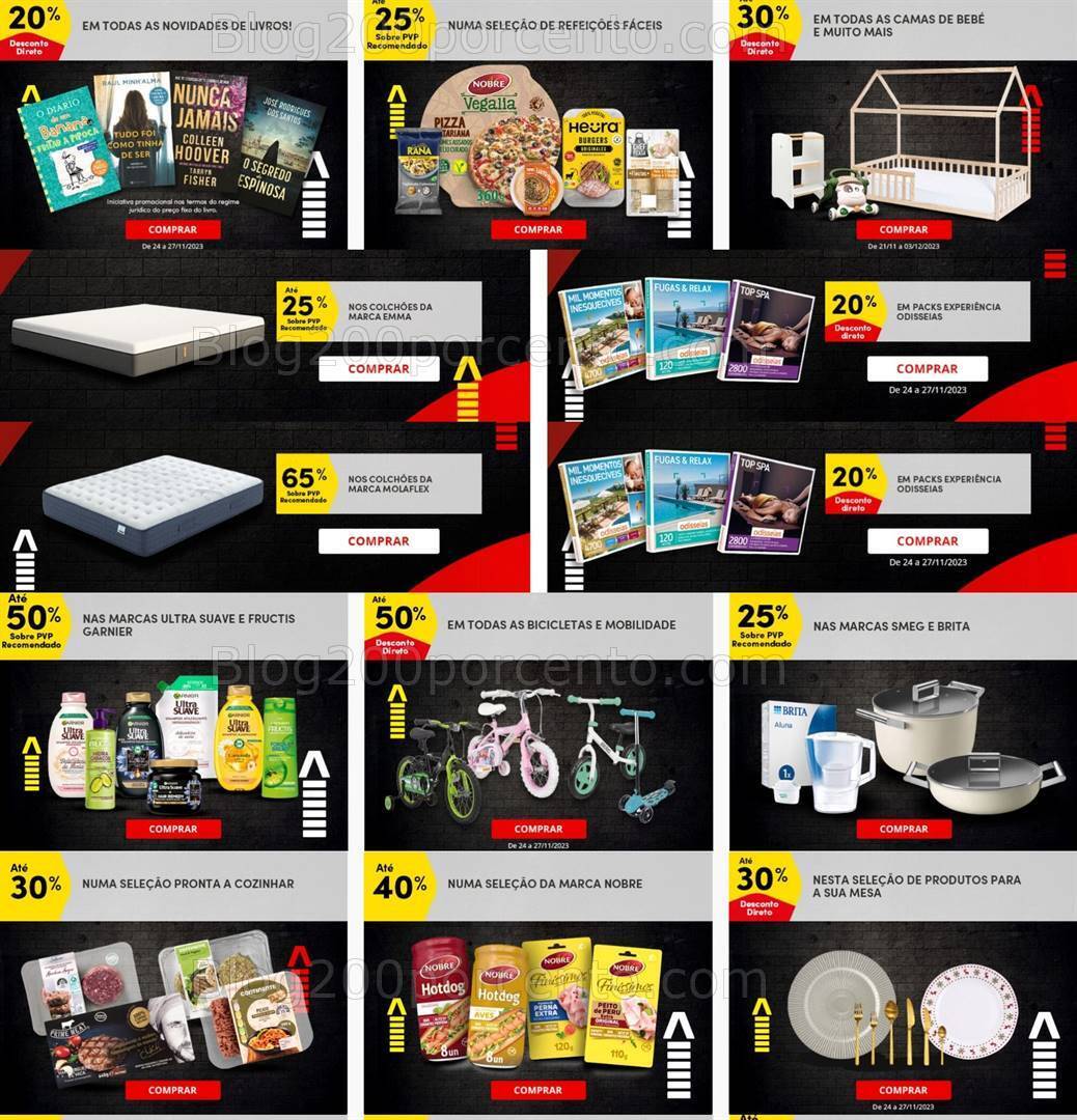 BLACK FRIDAY - Antevisão Folheto - Promoções CONTINENTE Online para o Fim de Semana!