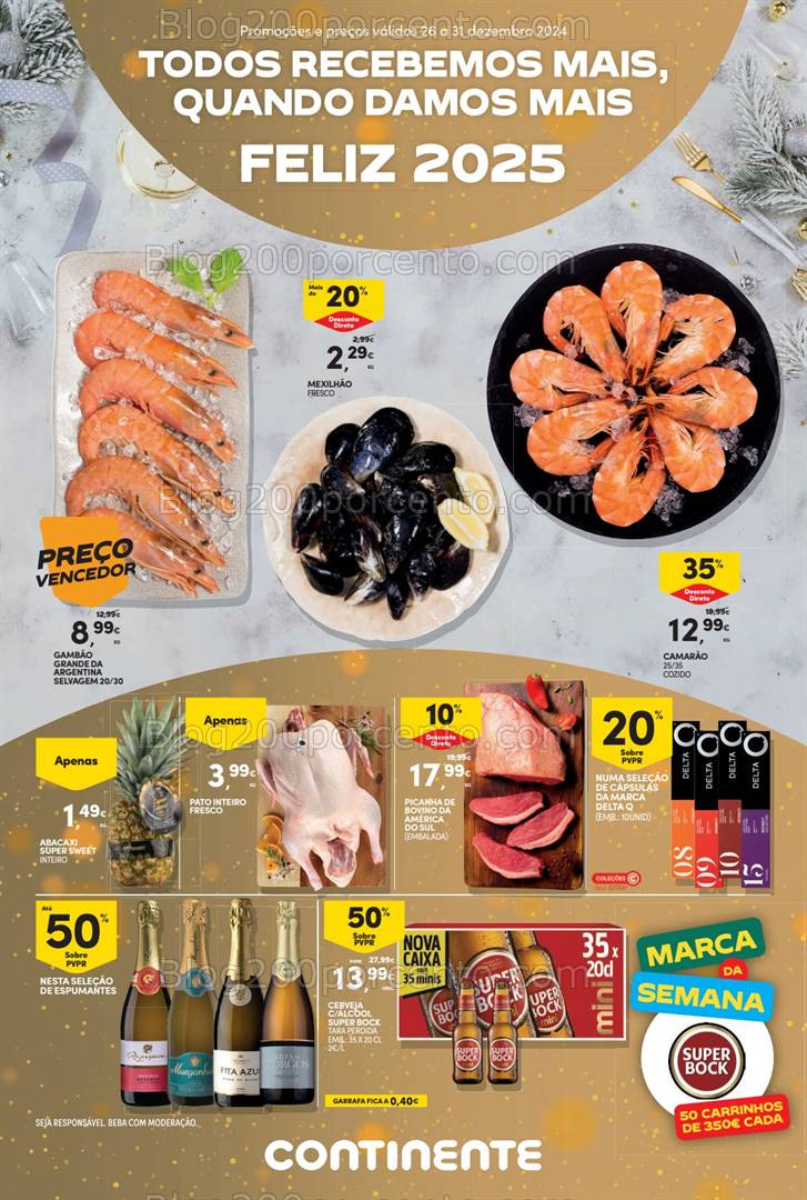 Antevisão Folheto CONTINENTE Bom Dia Promoções de 26 a 31 dezembro