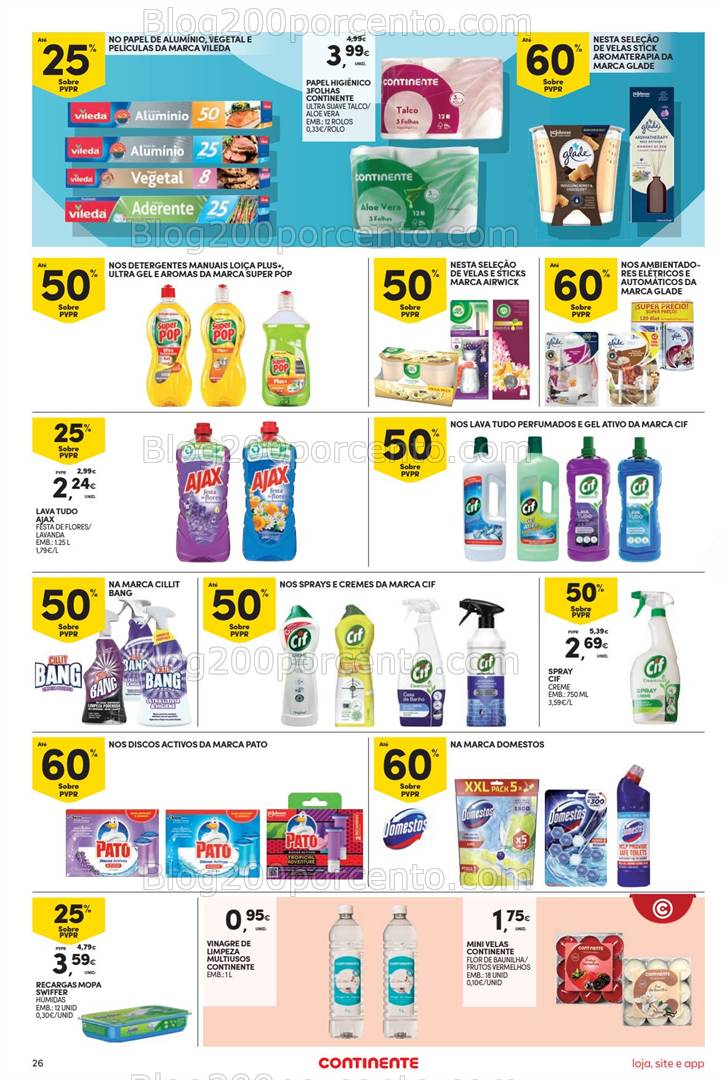 Antevisão Folheto CONTINENTE Bom Dia Promoções de 26 a 31 dezembro