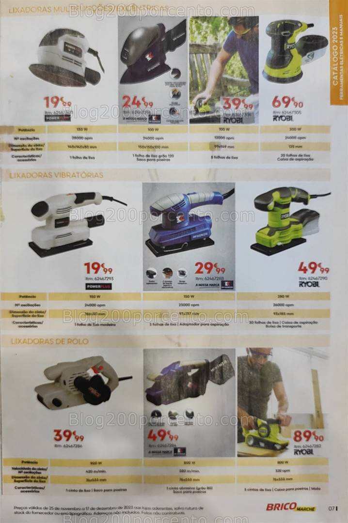 Antevisão Folheto BRICOMARCHÉ Promoções de 25 novembro a 17 dezembro
