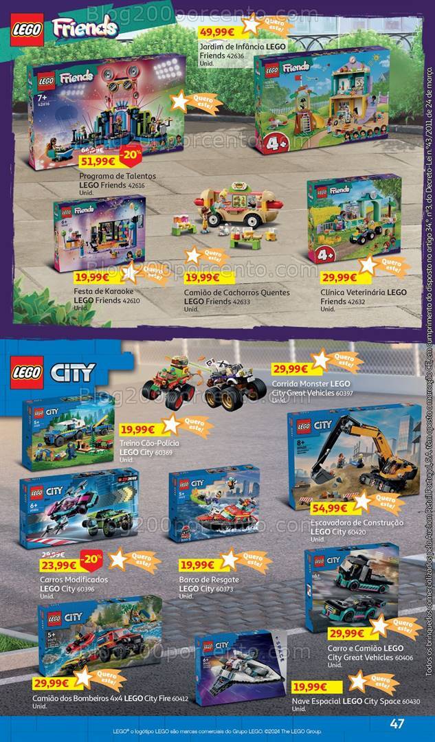 Antevisão Folheto AUCHAN Brinquedos Natal Promoções de 6 novembro a 10 dezembro