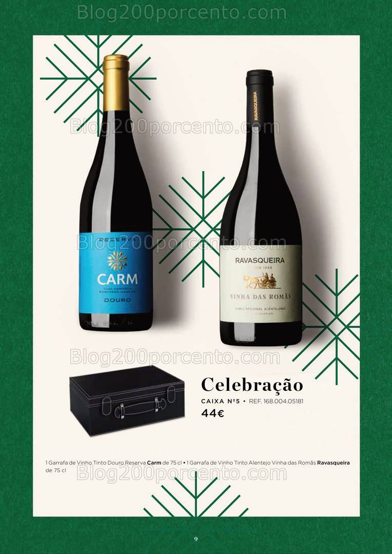 Antevisão Folheto EL CORTE INGLÉS Cabazes de Natal - 18 outubro a 24 dezembro