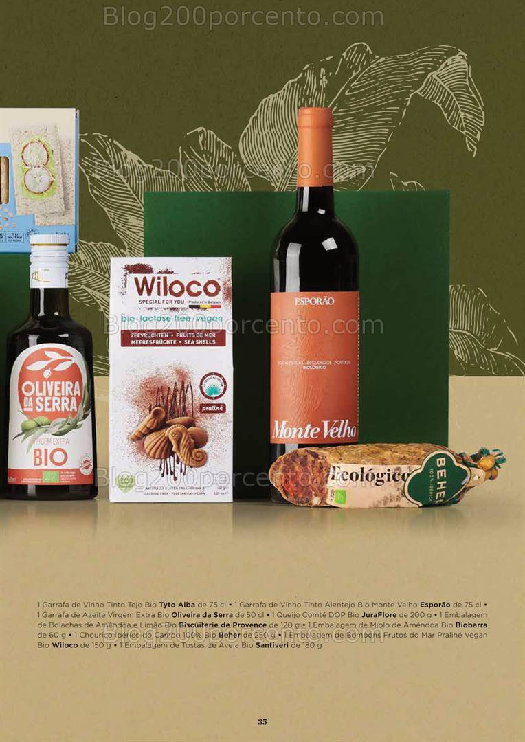 Antevisão Folheto EL CORTE INGLÉS Cabazes de Natal - 18 outubro a 24 dezembro