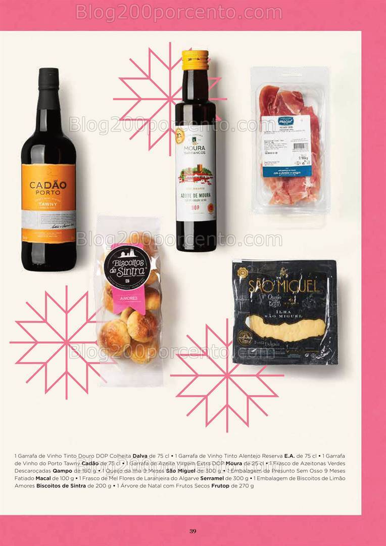 Antevisão Folheto EL CORTE INGLÉS Cabazes de Natal - 18 outubro a 24 dezembro