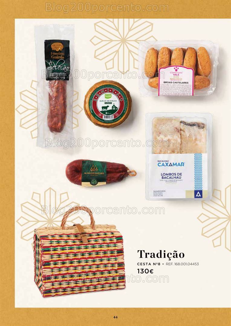 Antevisão Folheto EL CORTE INGLÉS Cabazes de Natal - 18 outubro a 24 dezembro