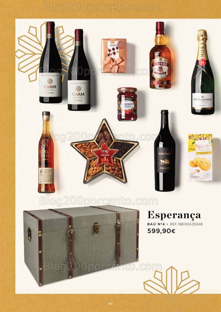 Antevisão Folheto EL CORTE INGLÉS Cabazes de Natal - 18 outubro a 24 dezembro