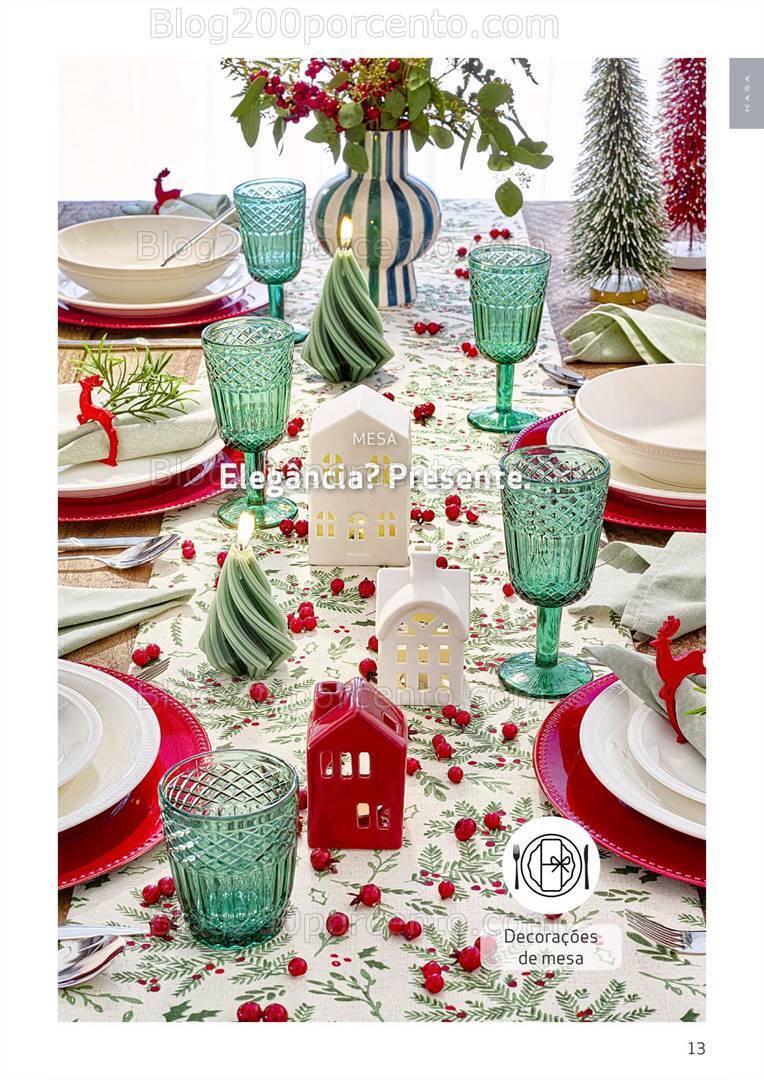 Antevisão Folheto CONTINENTE Catálogo Decoração Natal Kasa -21 novembro a 24 dezembro