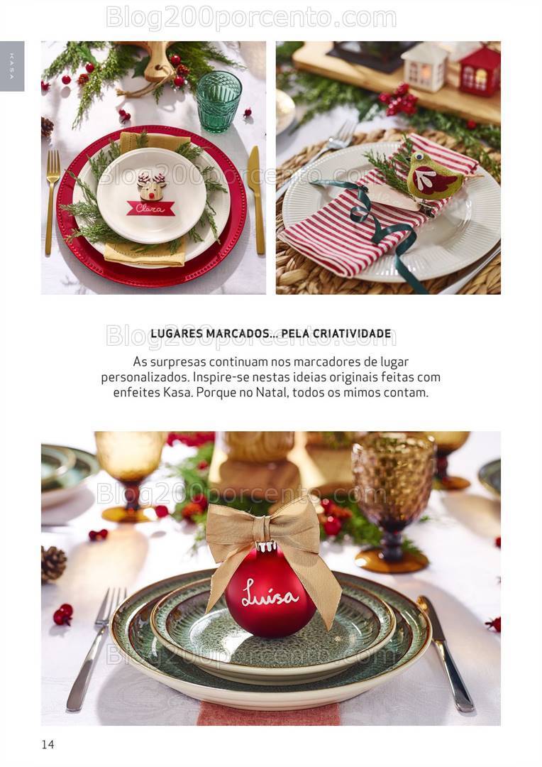 Antevisão Folheto CONTINENTE Catálogo Decoração Natal Kasa -21 novembro a 24 dezembro