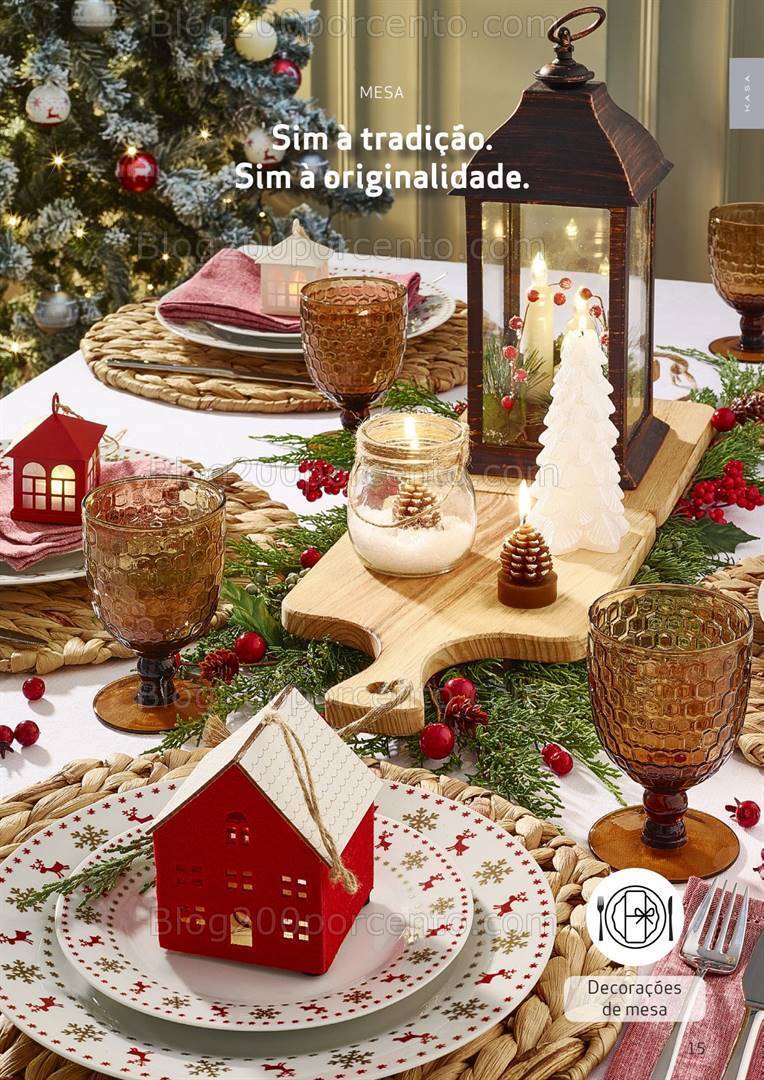 Antevisão Folheto CONTINENTE Catálogo Decoração Natal Kasa -21 novembro a 24 dezembro