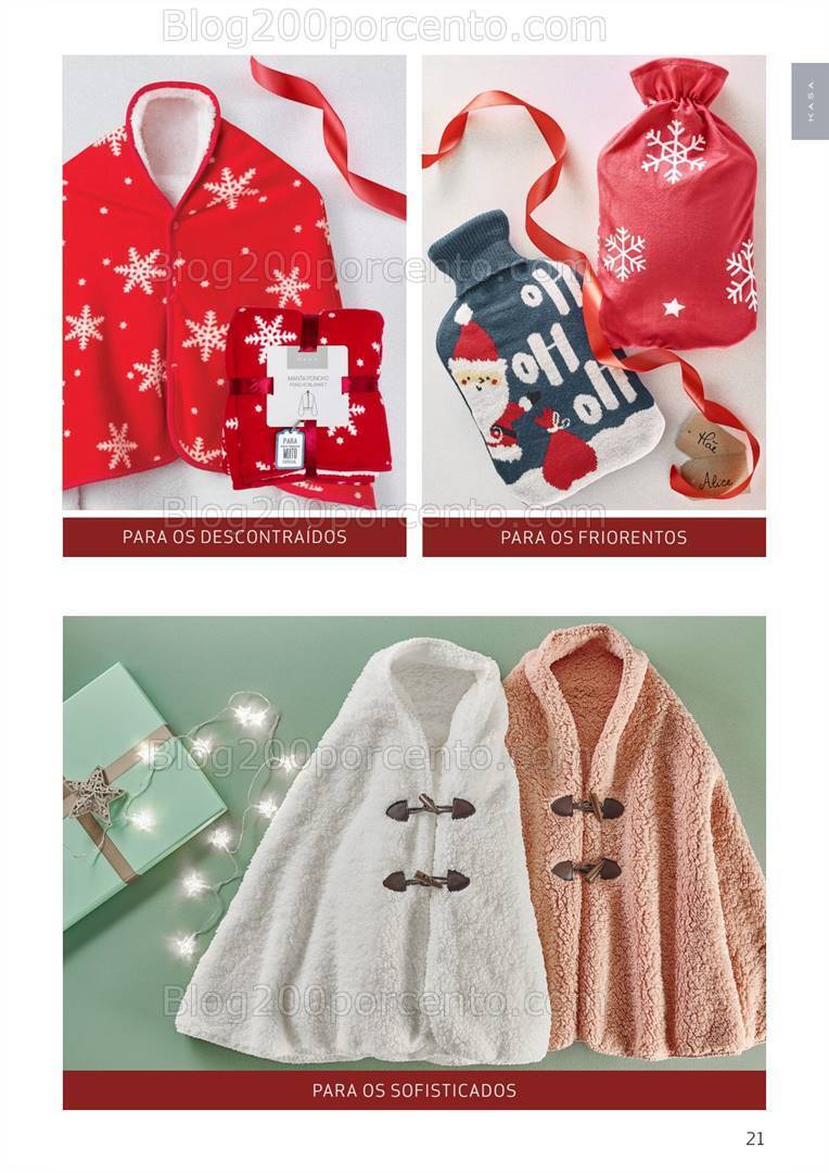 Antevisão Folheto CONTINENTE Catálogo Decoração Natal Kasa -21 novembro a 24 dezembro