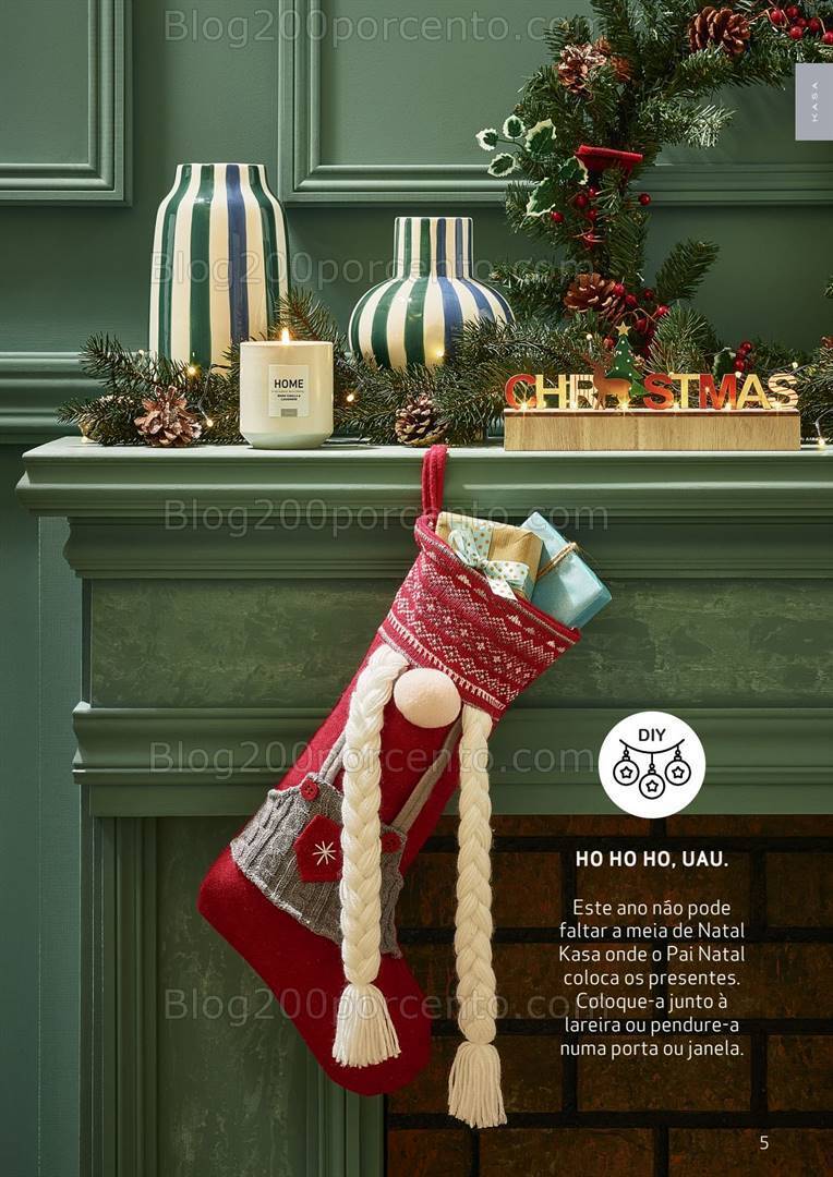 Antevisão Folheto CONTINENTE Catálogo Decoração Natal Kasa -21 novembro a 24 dezembro