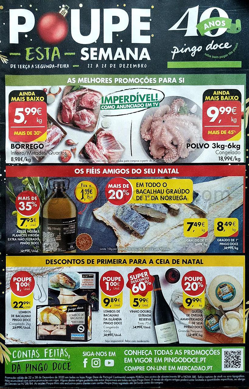 22 a 28 dezembro pingo doce