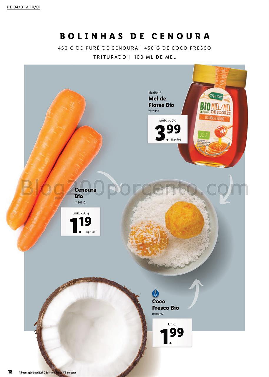 especial vida saudável lidl a partir de 4 janeiro