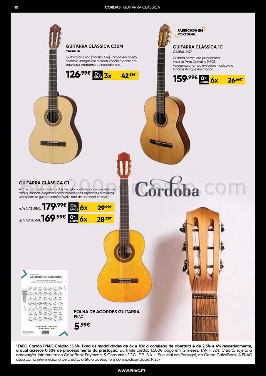 Antevisão Folheto FNAC Instrumentos Musicais Promoções de 1 outubro a 31 dezembro p10.jpg