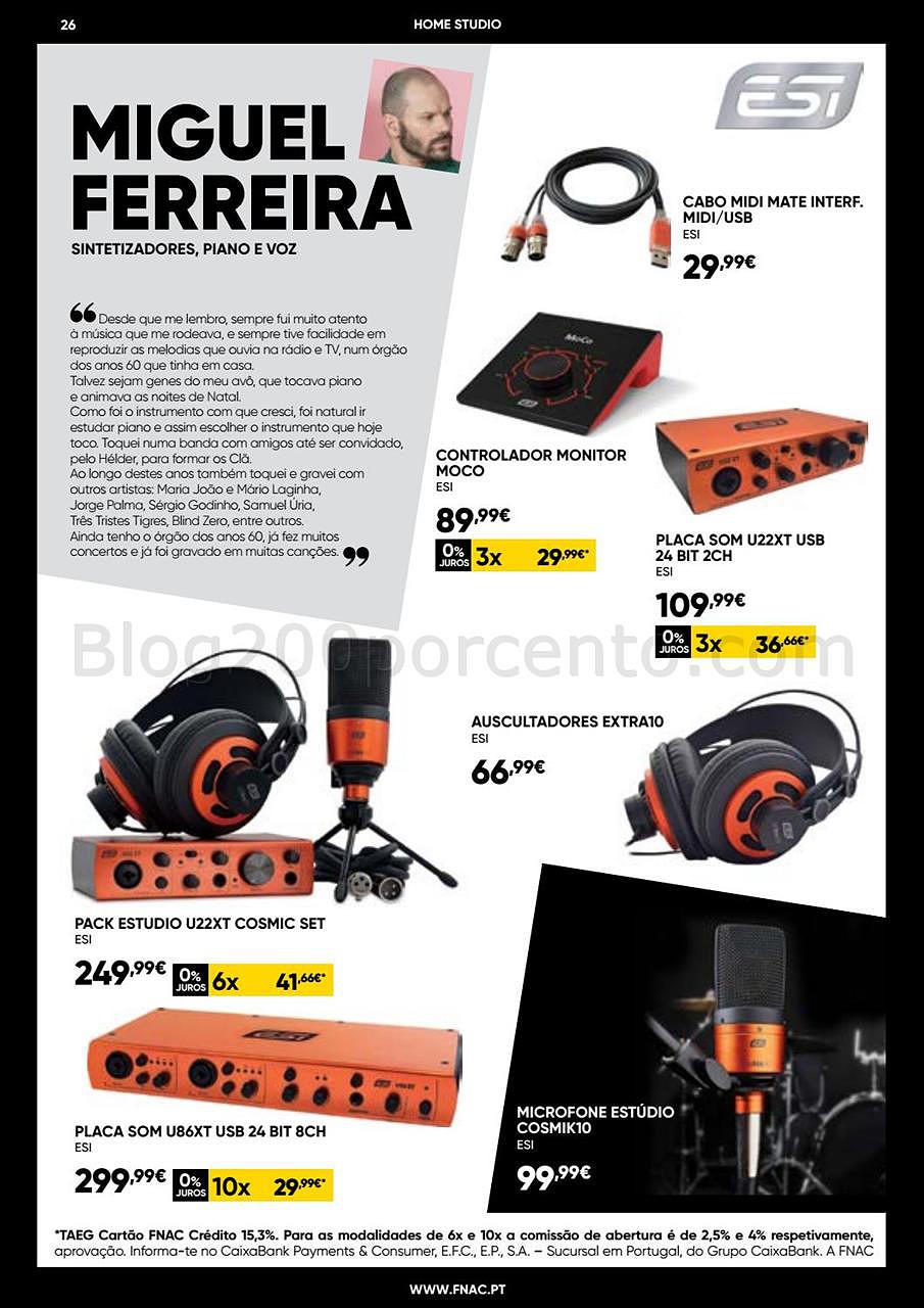 Antevisão Folheto FNAC Instrumentos Musicais Promoções de 1 outubro a 31 dezembro p26.jpg