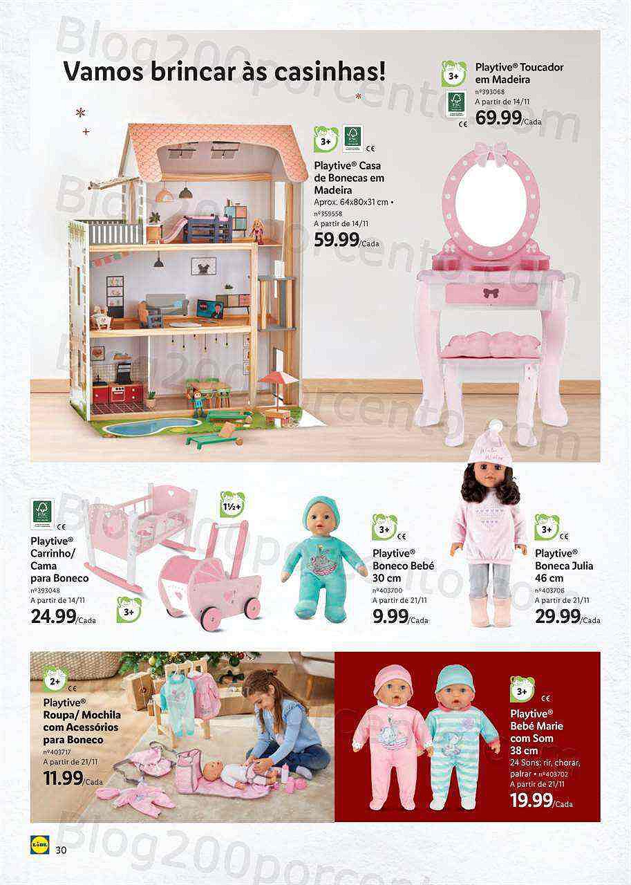 Antevisão Folheto LIDL Bazar Natal Promoções a partir de 31 outubro