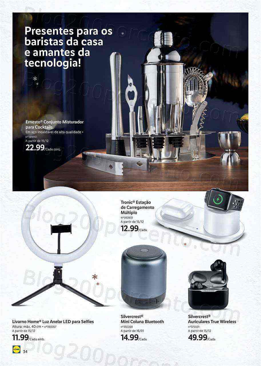 Antevisão Folheto LIDL Bazar Natal Promoções a partir de 31 outubro