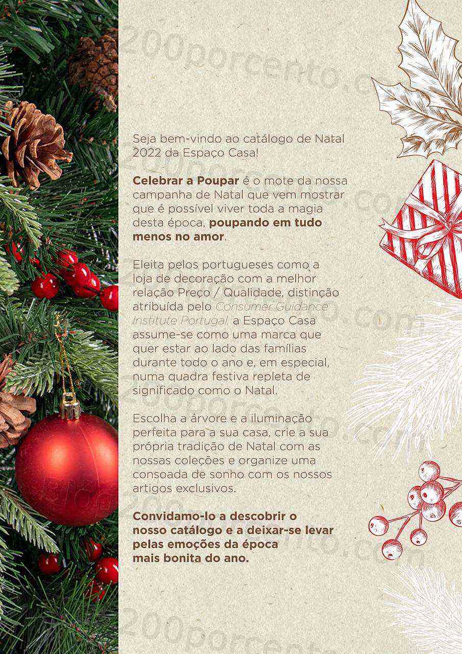 Antevisão Folheto ESPAÇO CASA Natal Promoções até 30 dezembro