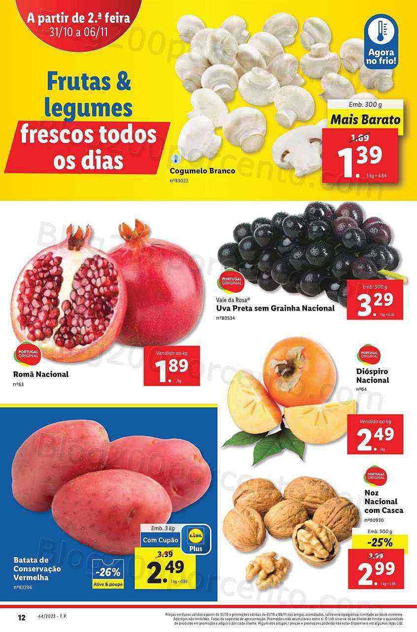 Antevisão Folheto LIDL Promoções de 31 outubro a 6 novembro - Edição Digital