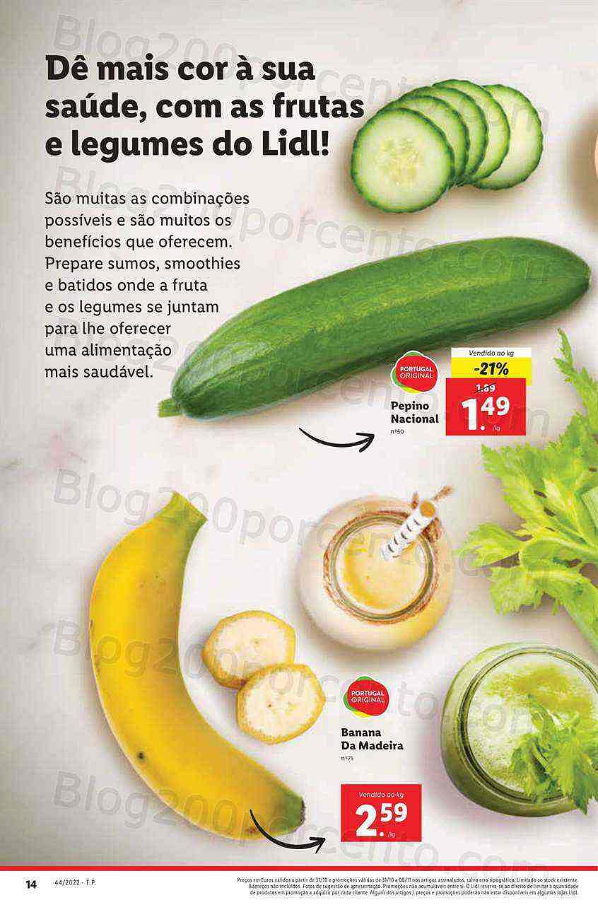 Antevisão Folheto LIDL Promoções de 31 outubro a 6 novembro - Edição Digital