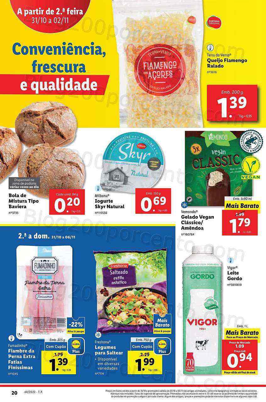 Antevisão Folheto LIDL Promoções de 31 outubro a 6 novembro - Edição Digital