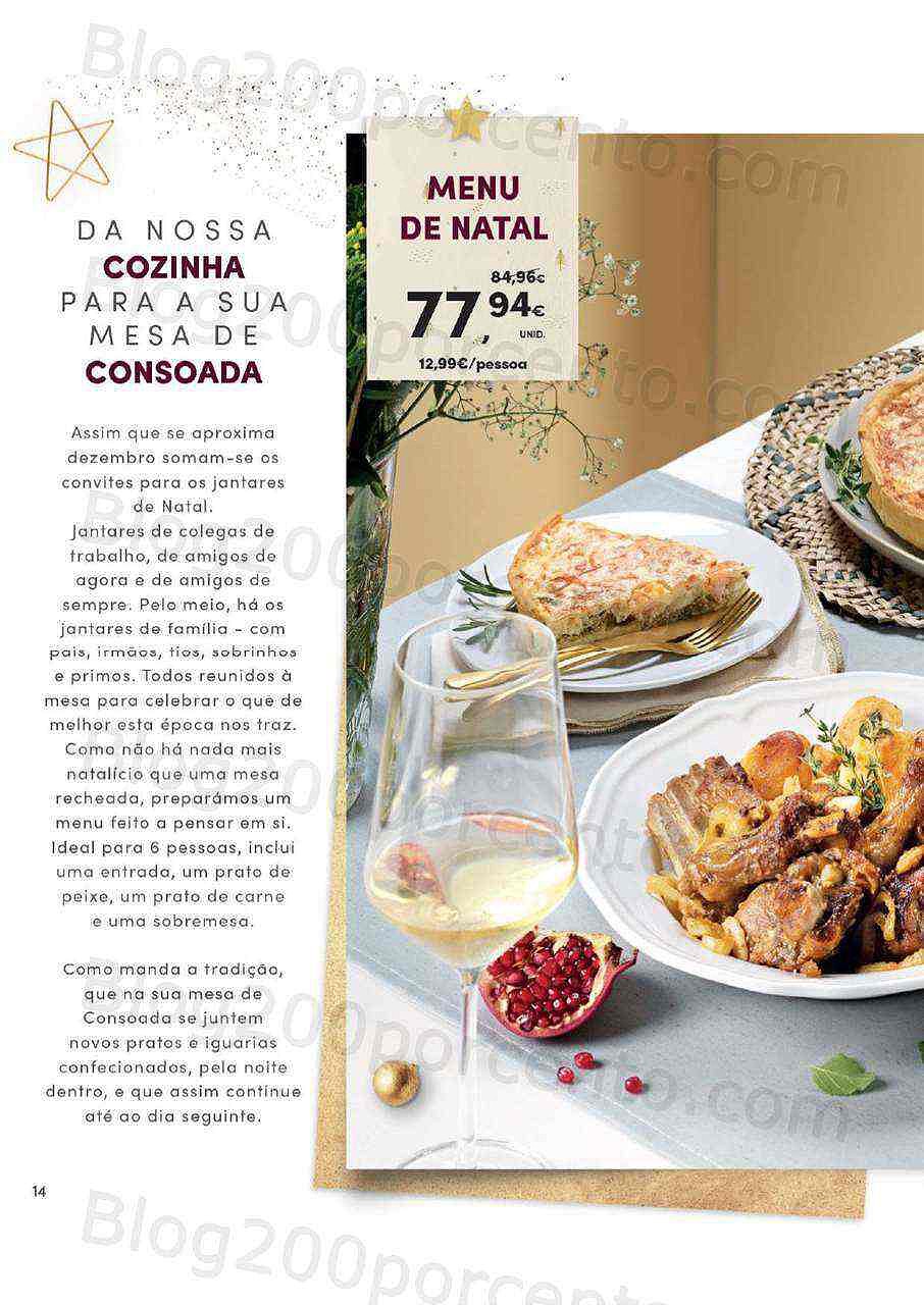 Antevisão Folheto CONTINENTE Natal Take - Away Promoções de 1 novembro a 31 dezembro