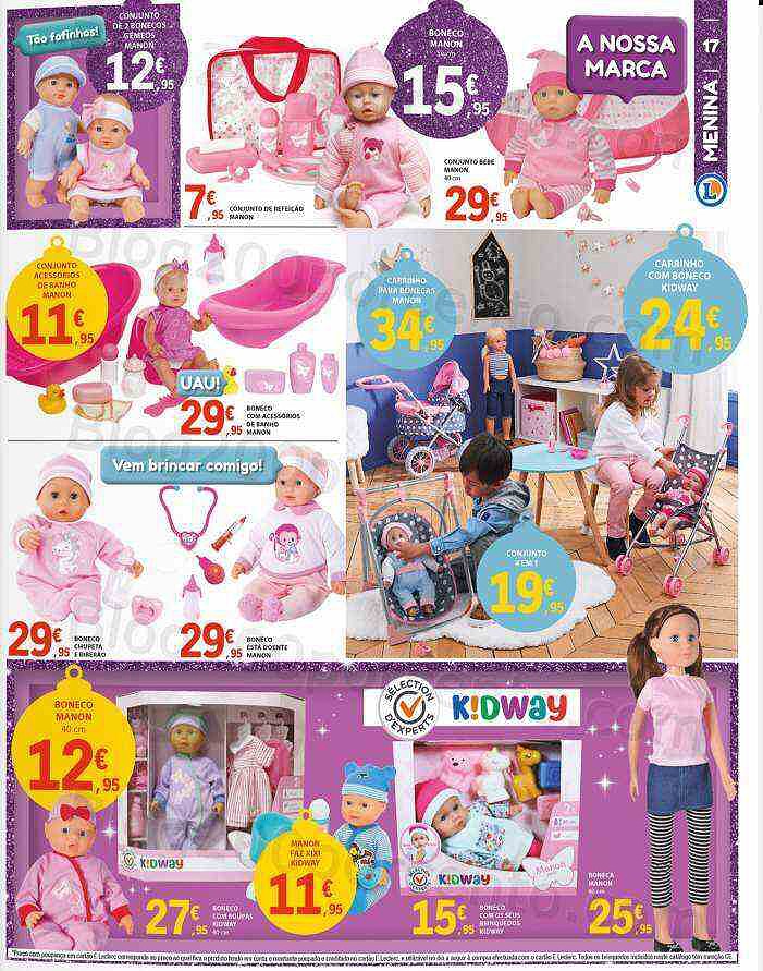 Antevisão Folheto E-LECLERC Brinquedos e Ofertas de Natal Promoções de 8 novembro a 8 dezembro