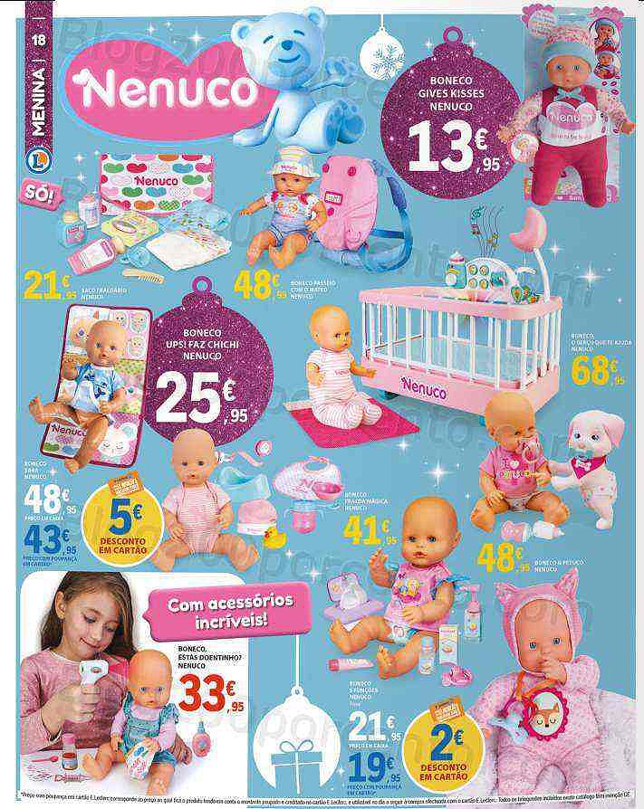 Antevisão Folheto E-LECLERC Brinquedos e Ofertas de Natal Promoções de 8 novembro a 8 dezembro