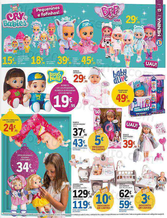 Antevisão Folheto E-LECLERC Brinquedos e Ofertas de Natal Promoções de 8 novembro a 8 dezembro
