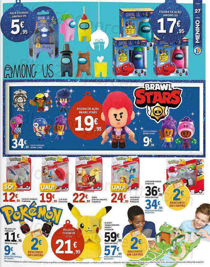 Antevisão Folheto E-LECLERC Brinquedos e Ofertas de Natal Promoções de 8 novembro a 8 dezembro