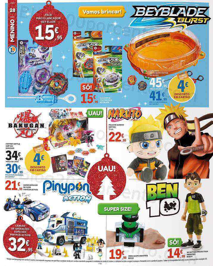 Antevisão Folheto E-LECLERC Brinquedos e Ofertas de Natal Promoções de 8 novembro a 8 dezembro