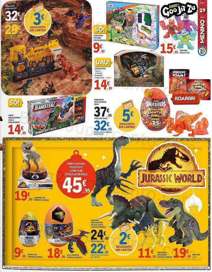 Antevisão Folheto E-LECLERC Brinquedos e Ofertas de Natal Promoções de 8 novembro a 8 dezembro