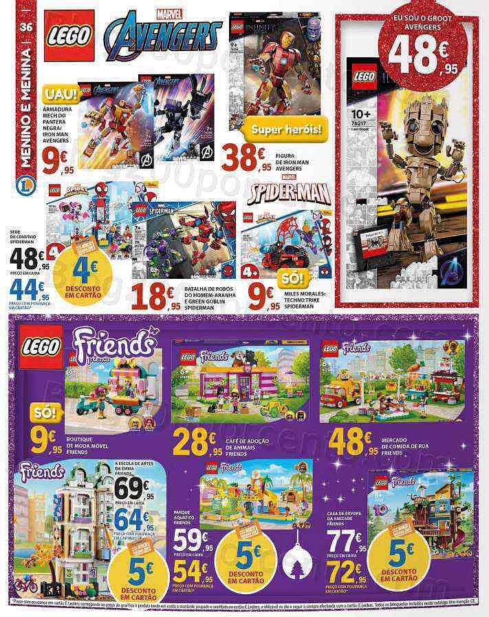 Antevisão Folheto E-LECLERC Brinquedos e Ofertas de Natal Promoções de 8 novembro a 8 dezembro