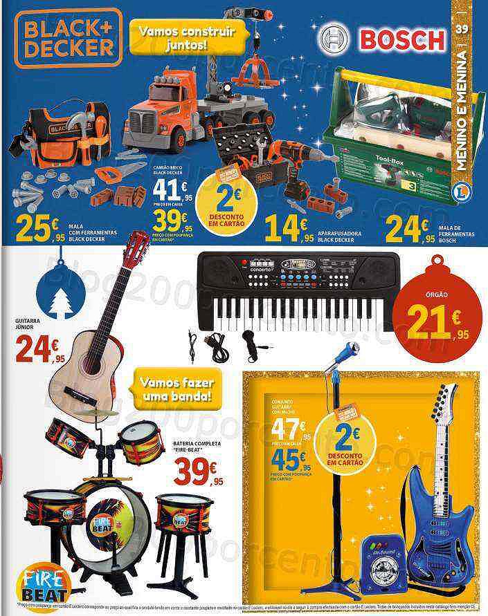 Antevisão Folheto E-LECLERC Brinquedos e Ofertas de Natal Promoções de 8 novembro a 8 dezembro