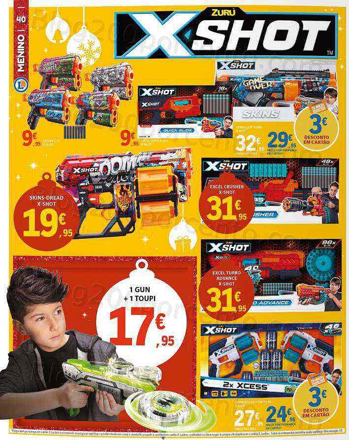 Antevisão Folheto E-LECLERC Brinquedos e Ofertas de Natal Promoções de 8 novembro a 8 dezembro