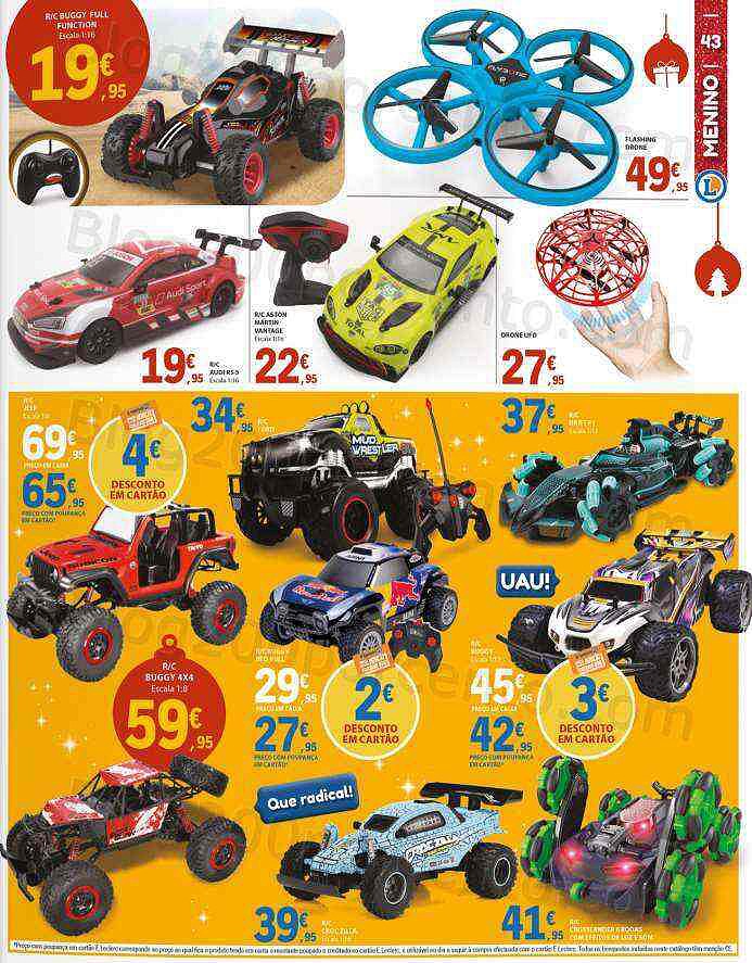Antevisão Folheto E-LECLERC Brinquedos e Ofertas de Natal Promoções de 8 novembro a 8 dezembro