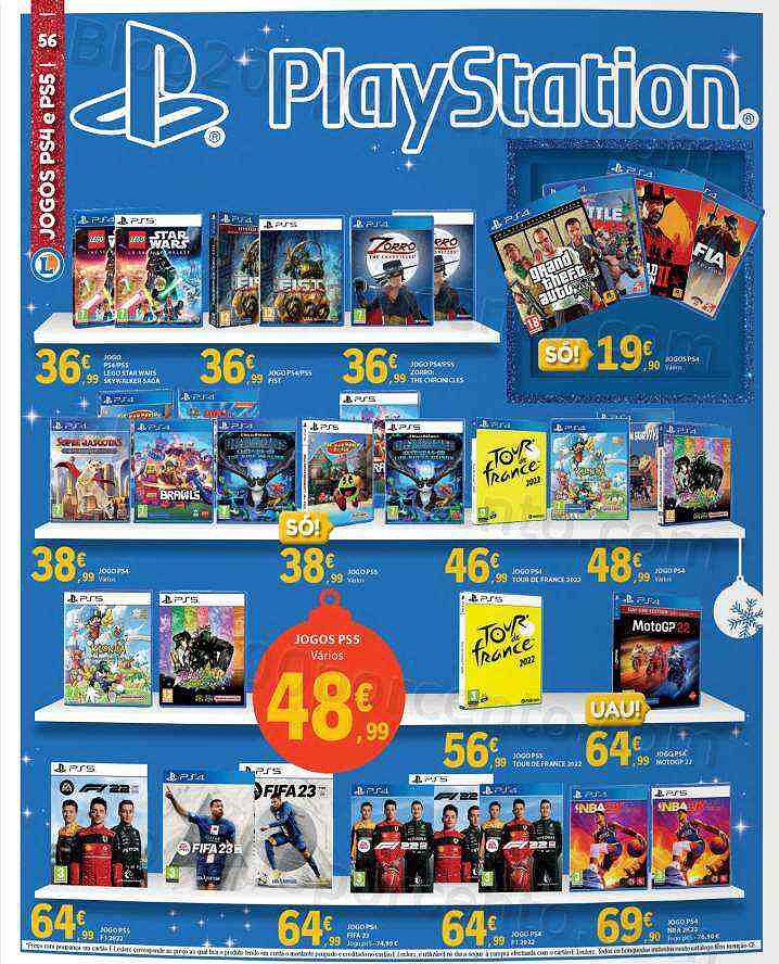 Antevisão Folheto E-LECLERC Brinquedos e Ofertas de Natal Promoções de 8 novembro a 8 dezembro